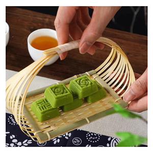 Barco de Bambú Tejido a Mano con Estructura de Bambú Tejido para Exhibición de Alimentos, Servicio de Buffet y Decoración de Interiores, Artesanía de Vietnam - Product Image 6