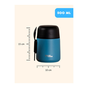 Termo para Alimentos y Comida de Bebé de 500 ml, Mantiene las Bebidas Calientes Durante 8 Horas, Frías Durante 12 Horas, Congeladas Durante 48 Horas, para Bebés de 0 a 12 Meses - Product Image 1