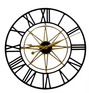 Relojes de pared de metal Diseño moderno Relojes de pared decorativos de restaurante de alta calidad de gran tamaño de Azora Industries - Product Image 5