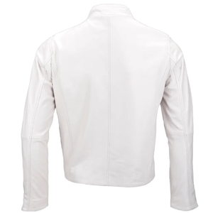 Chaqueta de Motociclista de Cuero Premium para Hombre con Elegante Equipo de Protección para Motociclismo, Diseño Dinámico, Alta Calidad - Product Image 3