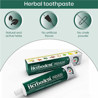 Dentifrice Premium Herbodent avec Bain de Bouche Naturel - 100g