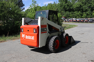 Bobcat 863 de 1998, pour travaux d'aménagement paysager et de construction, prix avantageux - Product Image 2