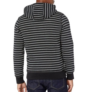 Sudadera con capucha térmica de hombre personalizada de alta calidad ODM OEM | 100% algodón ropa de calle en blanco cremallera manga larga diseño de ajuste relajado - Product Image 3