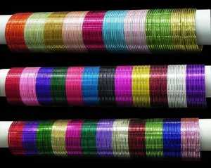 Professional Handcrafted Bridal Bangles Sets for Sale Top Trending Product Decorative Glass Bangles Set for Ladies - Product Image 3