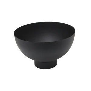 Cuenco de flores de Metal de forma redonda para el hogar, sala de estar, decoración de mesa, jarrones de flores hechos a mano con acabado esmaltado, cuencos - Product Image 5