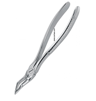 Pince d'extraction de dents dentaires en acier inoxydable de haute qualité, motif anglais Fig. #51 Fabricant d'instruments dentaires