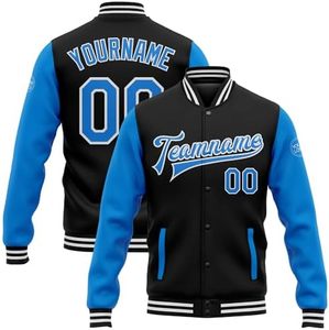 Custom Quilted Wool Baseball Varsity Jackets for Men Women Youth New Style Letterman Hooded Canvas Fabric Stitched <b>Name</b> <b>Light</b> - Product Image 1