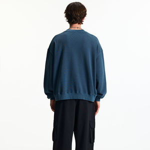 Sudadera de lana esencial con diseño de cuello redondo, Jersey suave y cálido adecuado para hombres y mujeres en atuendos diarios - Product Image 5