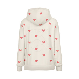 Sweat à capuche imprimé personnalisé OEM pour femme, style streetwear, pour l'hiver, vente en gros - Product Image 2