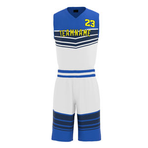 ชุดบาสเก็ตบอลราคาส่งจากโรงงาน รับออกแบบตามสั่ง ชุดทีมบาสเก็ตบอลสำหรับเยาวชน - Product Image 2