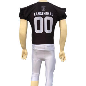Uniformes confortables personnalisés de football américain Ensembles imprimés de maillots de sublimation pour jeunes et adultes pour hommes - Product Image 5