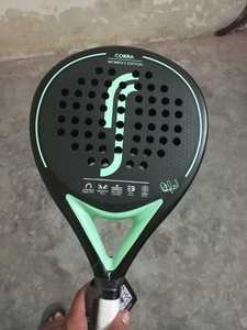 "Raquettes de pagaie de tennis Pop en fibre de carbone Raquette de pagaie en carbone 18K Air Dynamic Throat Diamond Shape Paddle Racket - Product Image 3