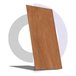 Azulejos Modernos de Porcelana para Piso, 600x1200mm, Epoca Wenge Marrón Pulido, Tipo Ladrillo Refractario, 9mm de Espesor - Product Image 3