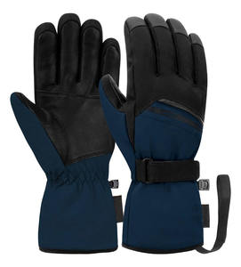 Gants d'hiver pour homme à doigts entiers, doublure en polaire de coton imperméable et coupe-vent, gants de ski chauds pour l'hiver, unisexe - Product Image 3