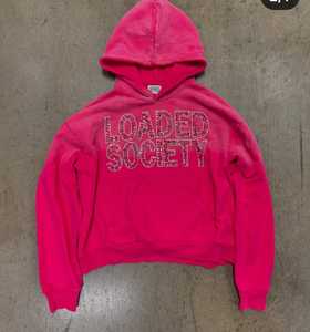 เสื้อมีฮู้ดและกางเกงวอร์มแนววินเทจสำหรับผู้ชายชุดวอร์มสองชิ้นพิมพ์ลายหน้าจอ - Product Image 3