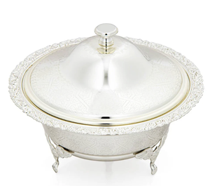 Tazón de Servir Dátiles de Metal Dorado de Lujo Moderno Desechable de Gran Calidad para Uso Doméstico - Product Image 3