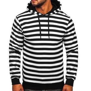 Sweat à capuche urbain surdimensionné décontracté avec motif en tissu 3D ourlet côtelé réglable, fentes latérales en coton lourd pour l'automne et l'hiver - Product Image 1