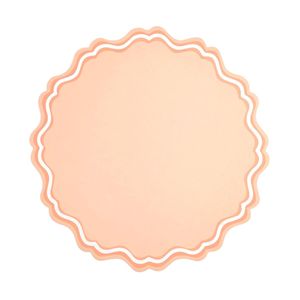 Mantel Individual de Lino para Niños con Lindo Bordado para Comer en Familia, Decoración del Hogar, Reutilizable, Lavable y Duradero - Product Image 1