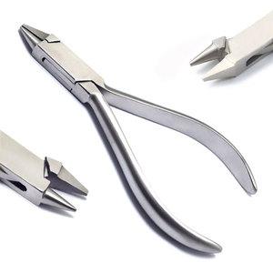 Pliage de fil orthodontique Pince de formage à ressort en arc de bec d'oiseau dentaire 13cm - Product Image 4