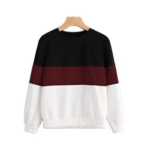Nouveau Sweat-shirt Femme Tendance 2026 Col Rond Manches Longues Décontracté 100% Coton Broderie Personnalisée Hiver Export - Product Image 3