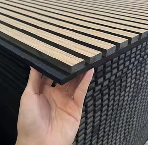 Panneau acoustique ignifuge en polyester, noyau en caoutchouc, fibres de polyester haute densité, panneaux insonorisants pour équipement de studio de musique - Product Image 2