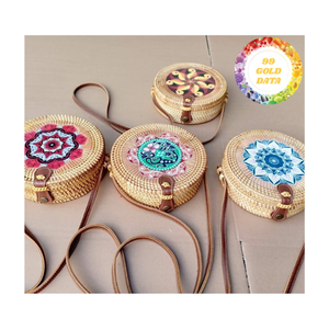 The Best Selling Rattan <b>Bag</b> for <b>Women</b> Fashion Handmade Made in Vietnam with the Best Price and Premium Quality - Product Image 1