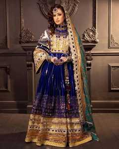 100% haute qualité couleurs personnalisées Afghan Kuchi femmes robes décontracté et tenue de fête femmes ensembles indien Banjara Style Vintage robes - Product Image 4