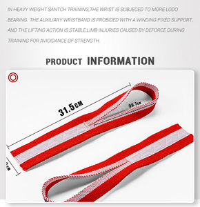 Sangles d'haltérophilie de conception supérieure Sangles d'haltérophilie de conception spéciale du Pakistan 2025 Équipement de fitness de haute qualité - Product Image 5