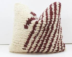 Maroc utilisant de la laine naturelle et des colorants housses de coussin en laine marocaine taie d'oreiller marocaine housses de coussin maison décorative - Product Image 1