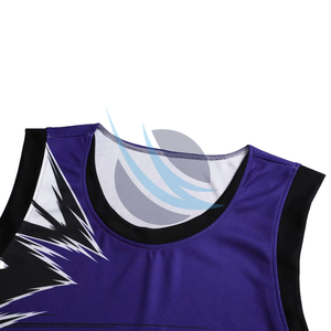 Uniforme de basket-ball réversible sur mesure poids léger conception personnalisée vêtements de sport sublimation uniforme de maillot de basket-ball réversible - Product Image 4
