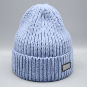 Bonnets d'hiver tricotés à motif écossais/à motifs personnalisés avec logo personnalisé, de haute qualité, chauds, teints, prêts pour les voyages - Product Image 5