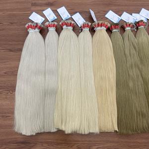 Venta al por mayor 100% pelo vietnamita suave sedoso crudo a granel listo para enviar disponible en stock - Product Image 5