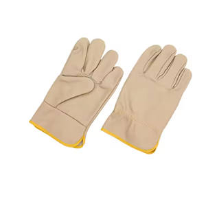 Prix usine cuir de vachette hommes travail gants de sécurité construction industrielle sécurité conducteur gants - Product Image 1