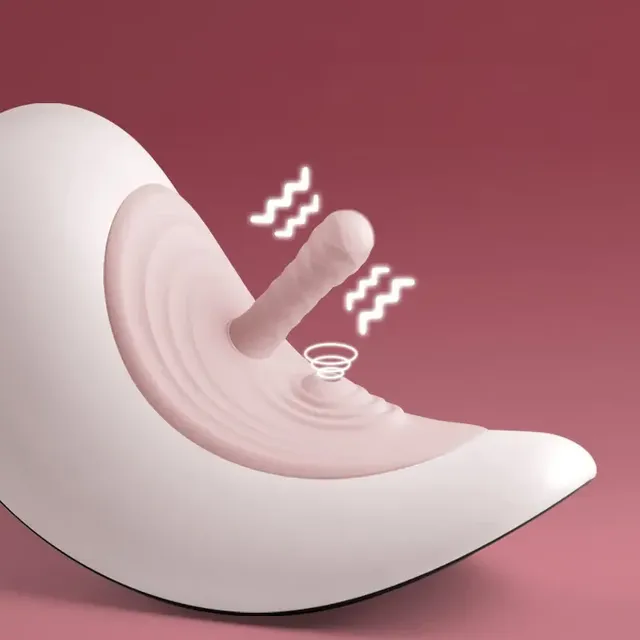 Sex Machine Wireless Thrusting, APP Remote Control Riding Sex Saddle with Thrusting Vibrating Clitoral Stimulation Dildo Machine