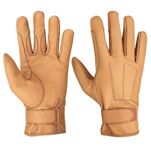 Guantes profesionales para montar a caballo, tela de algodón, cuero, deportes, béisbol, guante ecuestre - Product Image 5