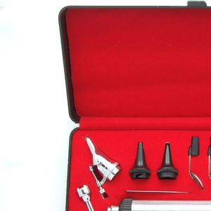 Leather Case ENT Diagnostic Set for Medical Practitioners Professional Manual ENT Surgical Instruments <b>CE</b> Certified Hospital Use - Product Image 2