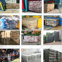 Presse à balles horizontale entièrement automatique à haut rendement pour recycler le prix du papier