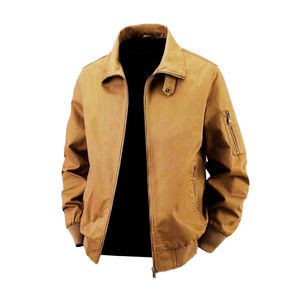 Men's <b>Retro</b> Casual <b>Jacket</b> Premium Quality Stylish Outerwear Trendy Fashion Lightweight Comfortable Durable <b>Jacket</b> - Product Image 1