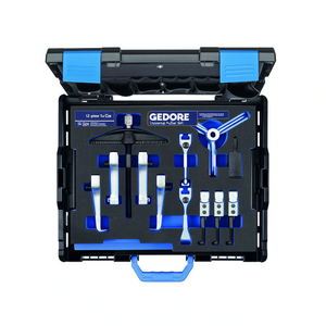 Gedore Universal <b>Puller</b> Set in Case 13-Piece Gear <b>Pullers</b> - Product Image 2
