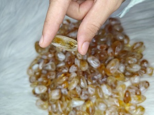 Natural Citrine Tumble Stone Polished Healing <b>Crystal</b> Pocket Stone Meditation Reiki Home Decor Wholesale - Product Image 2