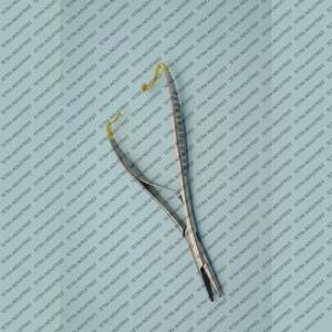 Portaagujas Mathieu de Grado TC, 5.5 Pulgadas, Mandíbulas Serradas, Acero Inoxidable, Instrumentos Quirúrgicos Dentales Manuales de Clase I, CE - Product Image 4