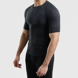 Custom Printed <b>Men's</b> Gym T-<b>Shirt</b> Quick Dry Sports Blank <b>Compression</b> <b>Shirt</b> Muscle Bodybuilding Training Top <b>Compression</b> <b>Shirt</b> <b>Men</b> - Product Image 5