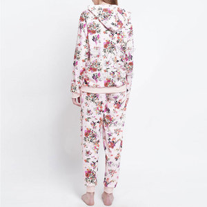 Ensemble de survêtement décontracté à capuche pour femme - Léger, séchage rapide, respirant, motif uni, confort tout au long de la journée - Product Image 3