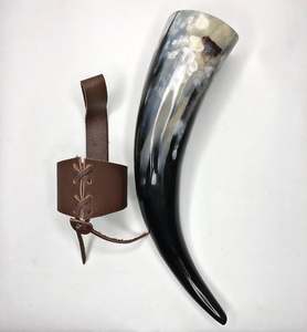 เขาควายขัดเงาออร์แกนิกขายส่ง พร้อมที่ใส่หนังและตัวล็อคด้านบน - Product Image 3