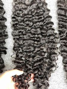 Trame bouclée birmane de machine d'extensions de cheveux aucun traitement chimique pour des femmes - Product Image 2