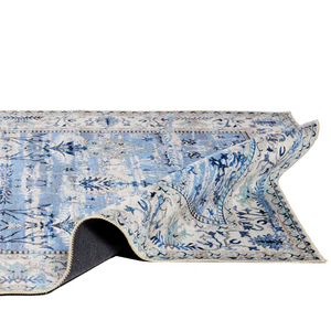 Adiva, alfombra turca hecha a máquina, lavable, con respaldo de algodón, antideslizante, exportación al por mayor de Gaziantep para uso doméstico - Product Image 1