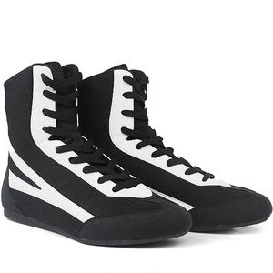 Bottes de boxe à la mode professionnelles personnalisées avec logo Chaussures de lutte à bas prix - Product Image 2
