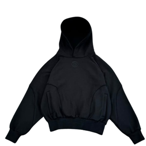 Sudadera con capucha lisa de cuero de cantidad a granel mezclada de algodón 100% Sudadera con capucha de impresión en relieve de secado rápido hecha en el mejor material Sudadera con capucha en relieve - Product Image 1
