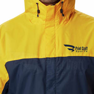 Venta directa de fábrica, chaqueta de lluvia XL para hombre de alta calidad, diseño largo con capucha hecho a medida para invierno, tela de nueva condición - Product Image 5