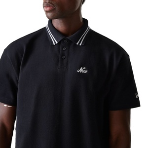 Vente en gros de golf courte longueur pour hommes pour polo 100% coton personnalisé noir blanc broderie impression de style pakistanais - Product Image 4
